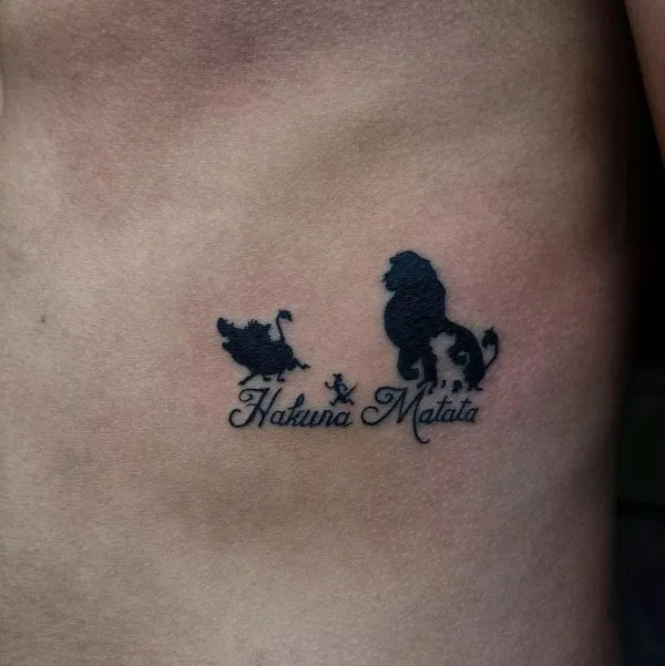 Hakuna matata tattoo 95