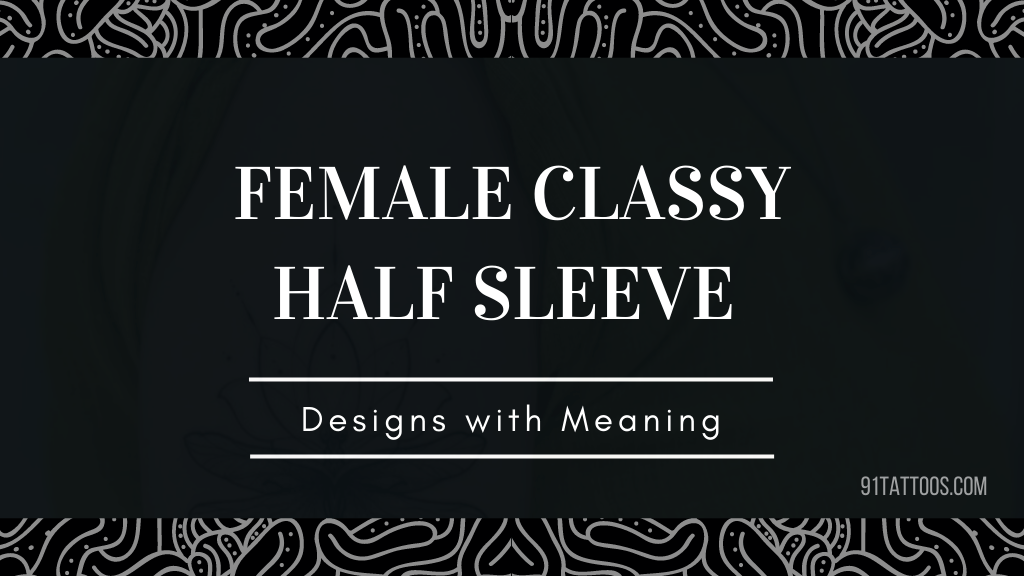 Half Sleeve Tattoo for Women 1