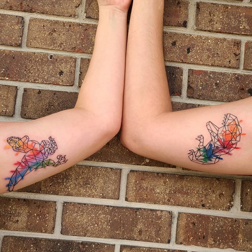 Stunning LGBT Couple Tattoos 4