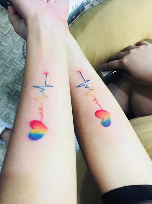 Stunning LGBT Couple Tattoos 3