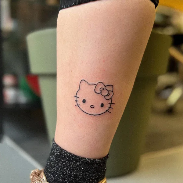 Hello Kitty tattoo 11