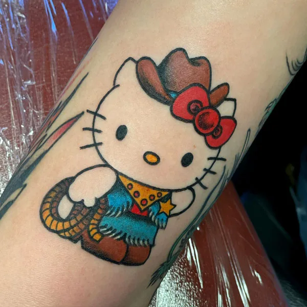Hello Kitty tattoo 119