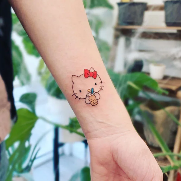 Hello Kitty tattoo 17