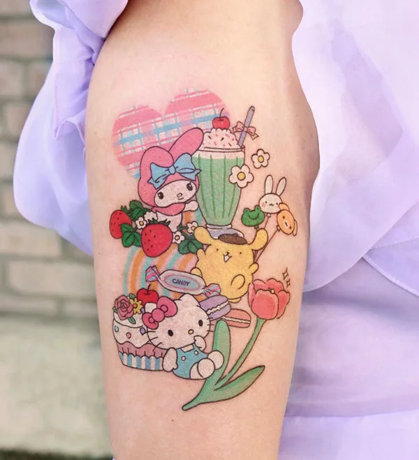 Hello Kitty tattoo 26