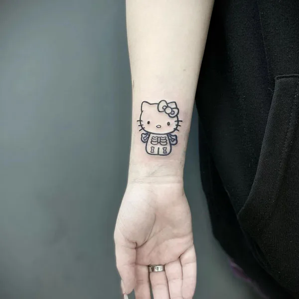 Hello Kitty tattoo 29