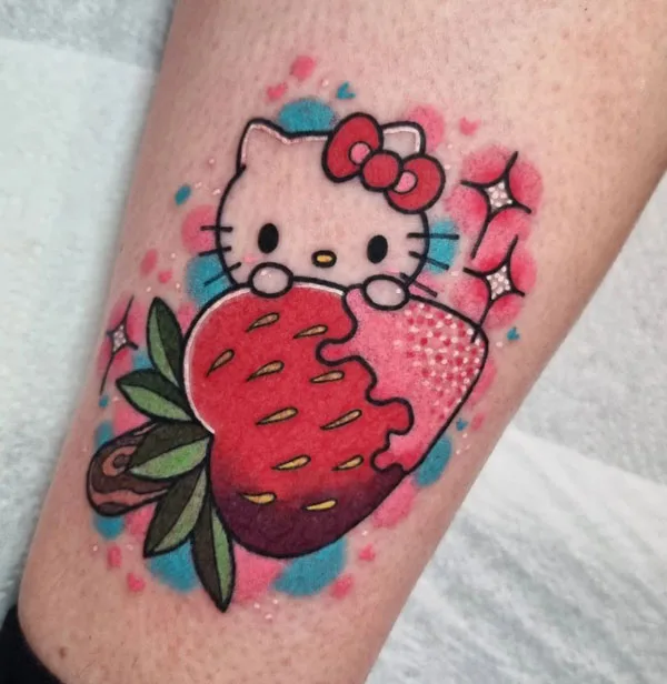 Hello Kitty tattoo 34
