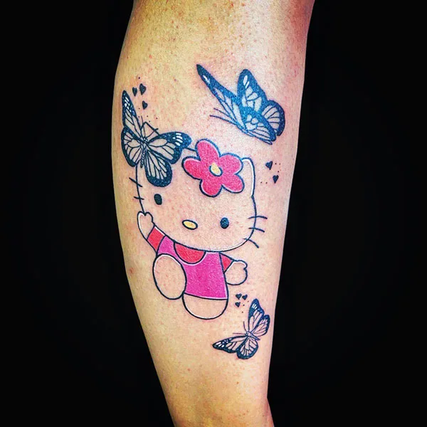 Hello Kitty tattoo 36