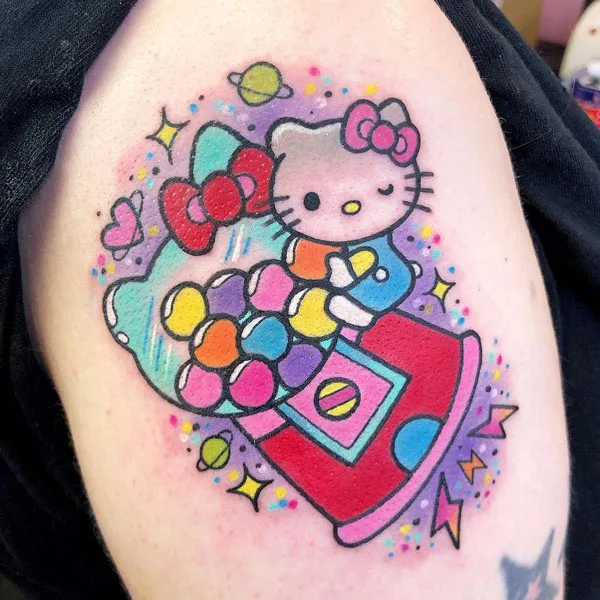 Hello Kitty tattoo 38
