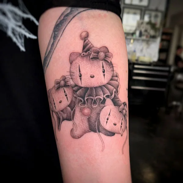 Hello Kitty tattoo 39