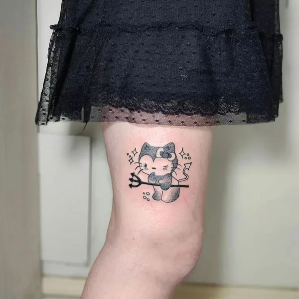 Hello Kitty tattoo 4