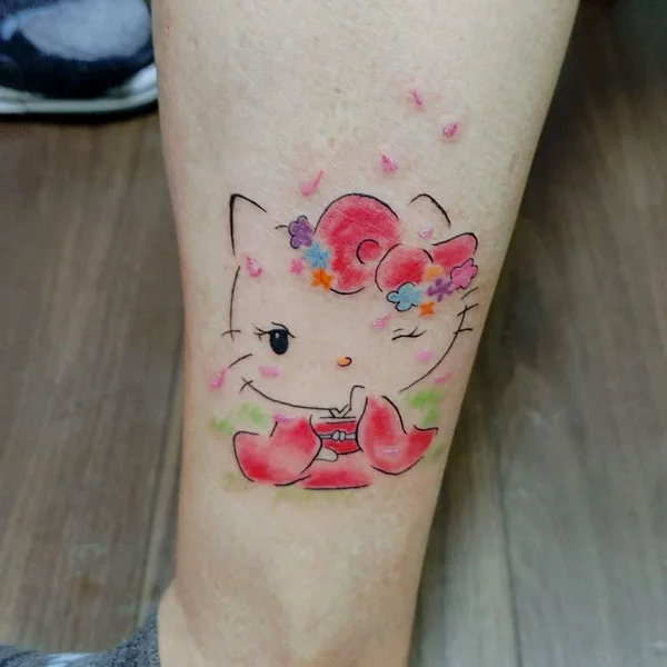 Hello Kitty tattoo 61