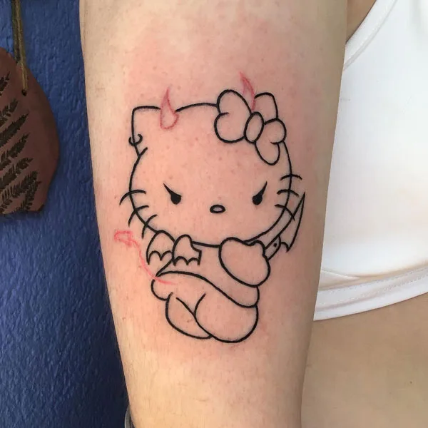 Hello Kitty tattoo 72