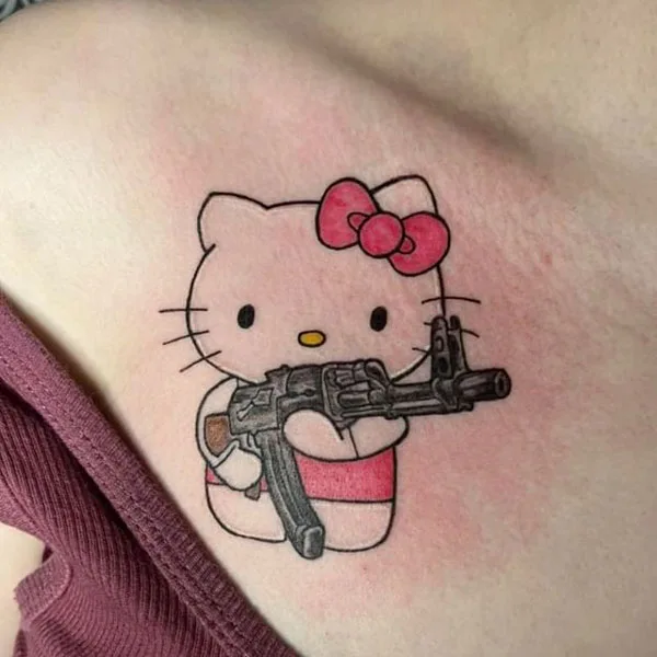Hello Kitty tattoo 84