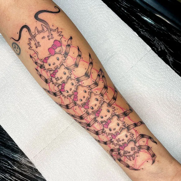 Hello Kitty tattoo 9