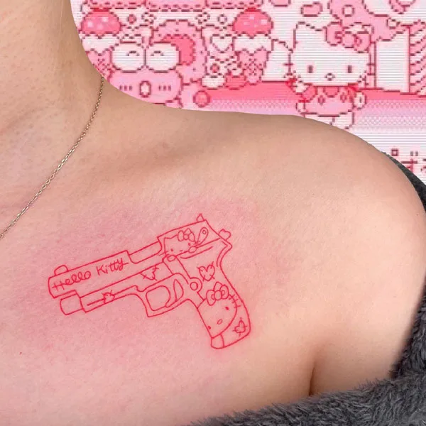 Hello Kitty tattoo 91