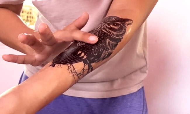 Help your temporary tattoo achieve survival