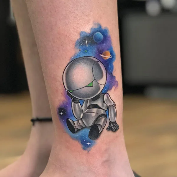 Hitchhiker’s Guide To The Galaxy Tattoo 2