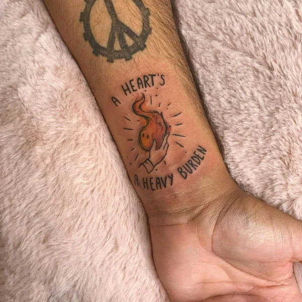 Howl's Moving Castle Tattoo 100
