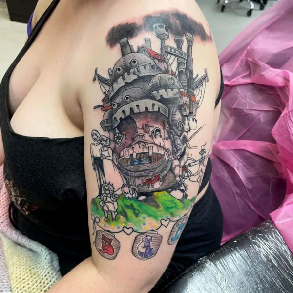 Howl's Moving Castle Tattoo 101