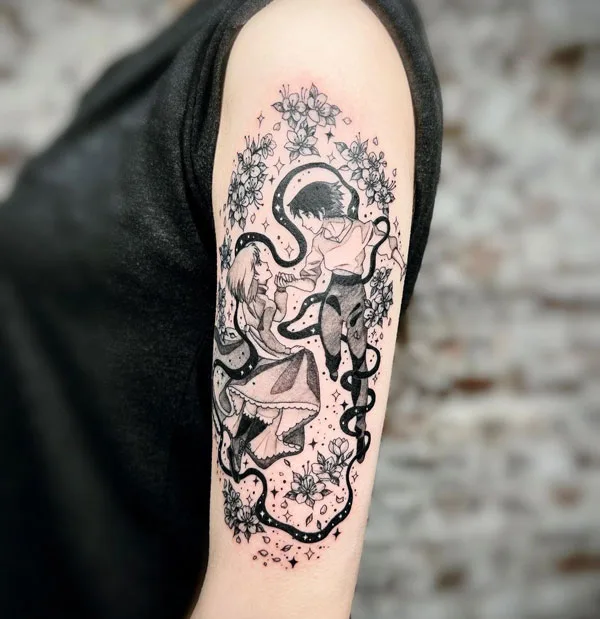 Howl's Moving Castle Tattoo 102