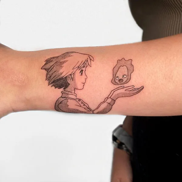 Howl's Moving Castle Tattoo 107
