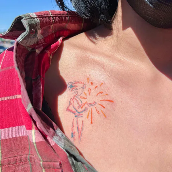 Howl's Moving Castle Tattoo 109