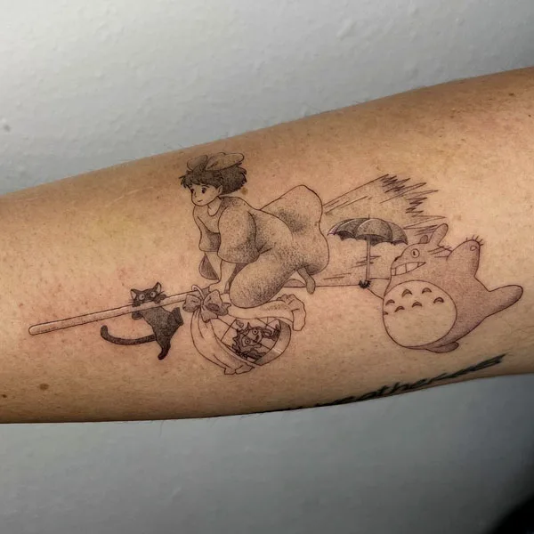 Howl's Moving Castle Tattoo 112