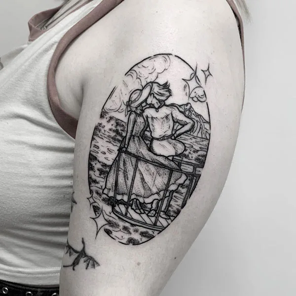 Howl's Moving Castle Tattoo 113