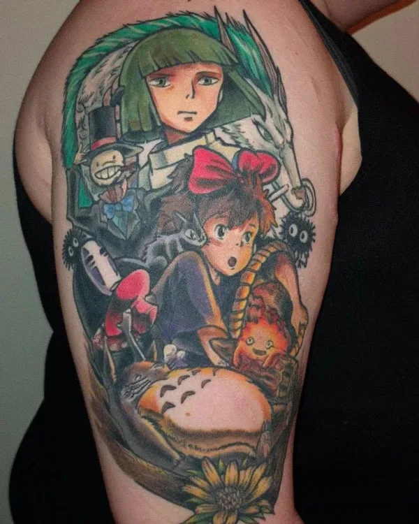 Howl's Moving Castle Tattoo 114