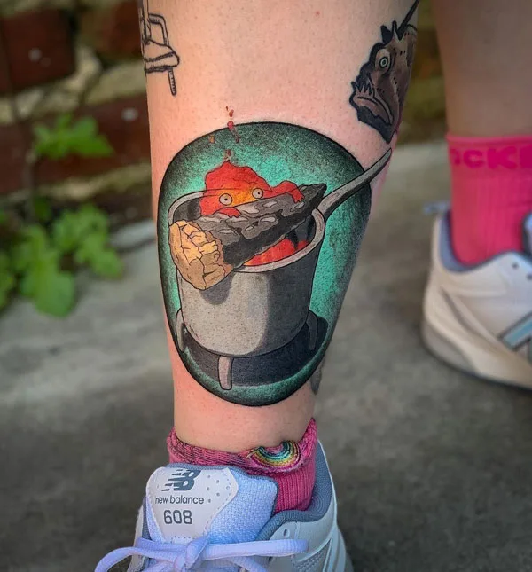 Howl's Moving Castle Tattoo 117