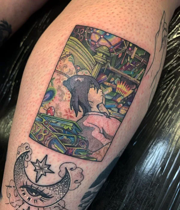 Howl's Moving Castle Tattoo 122