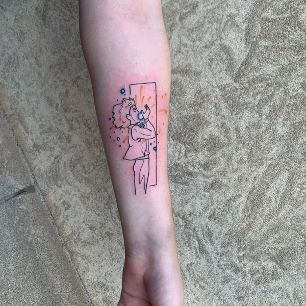 Howl's Moving Castle Tattoo 44