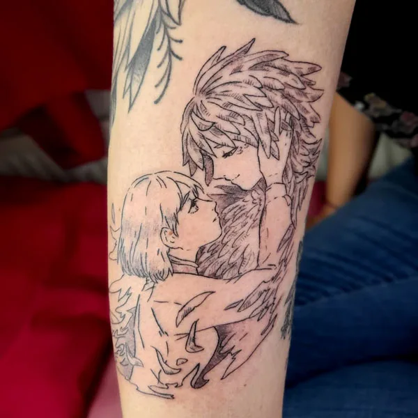 Howl's Moving Castle Tattoo 48