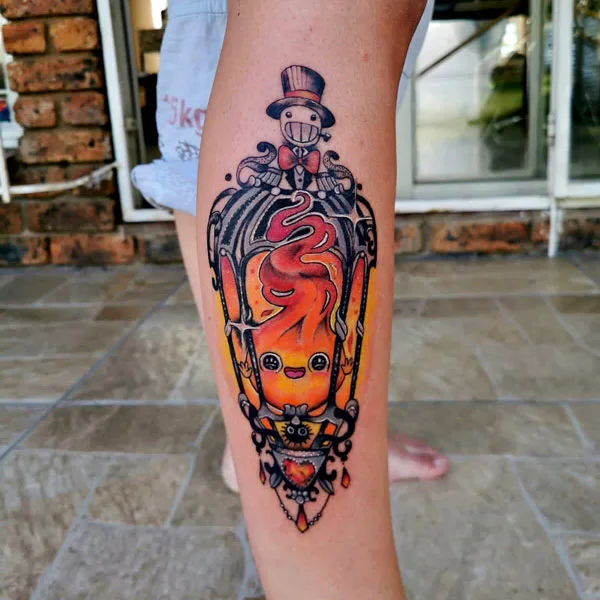 Howl's Moving Castle Tattoo 49