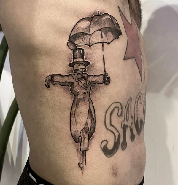 Howl's Moving Castle Tattoo 51