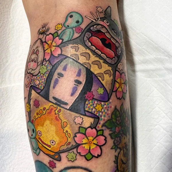 Howl's Moving Castle Tattoo 53