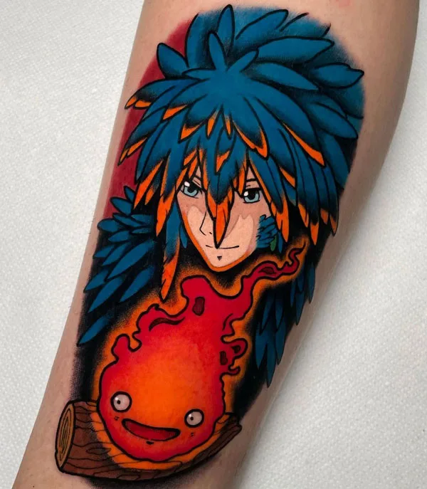 Howl's Moving Castle Tattoo 55