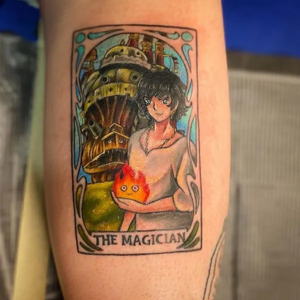 Howl's Moving Castle Tattoo 59