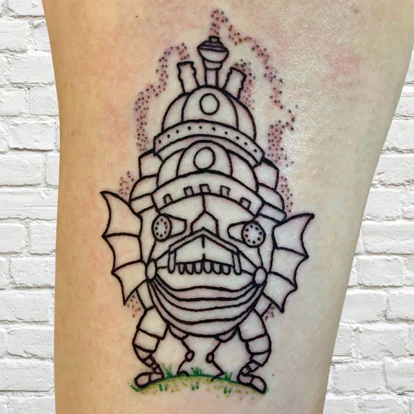 Howl's Moving Castle Tattoo 61