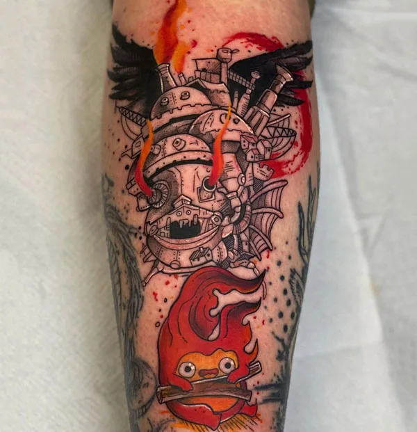 Howl's Moving Castle Tattoo 62