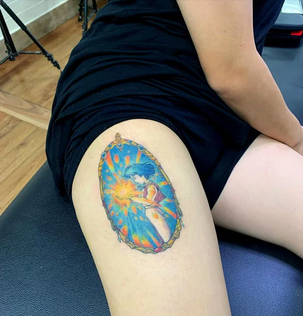 Howl's Moving Castle Tattoo 65