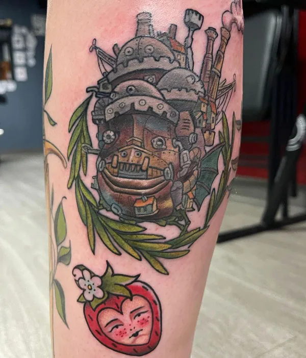 Howl's Moving Castle Tattoo 66