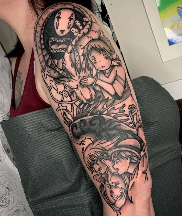 Howl's Moving Castle Tattoo 76