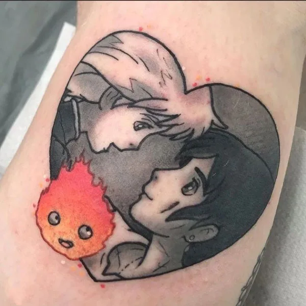 Howl's Moving Castle Tattoo 87
