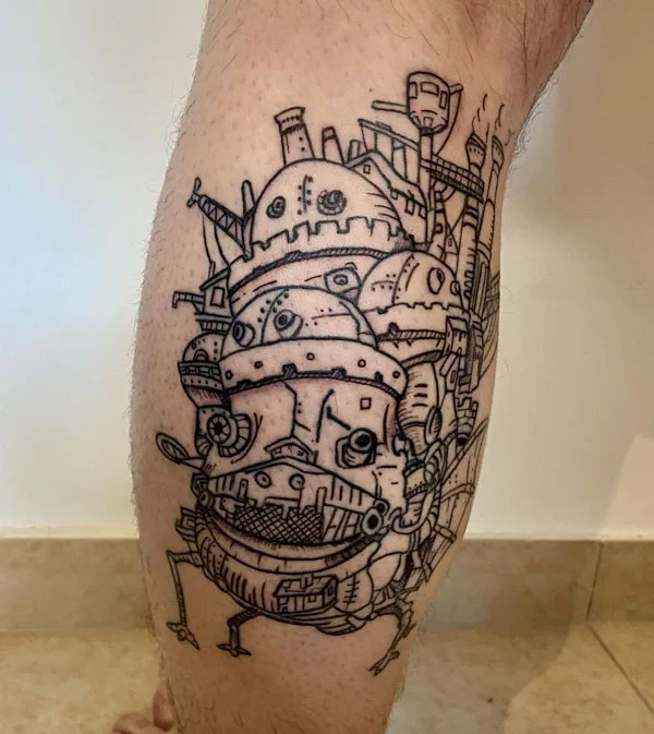 Howl's Moving Castle Tattoo 99