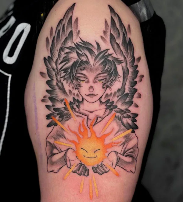 Howl's Moving Castle Tattoo 14