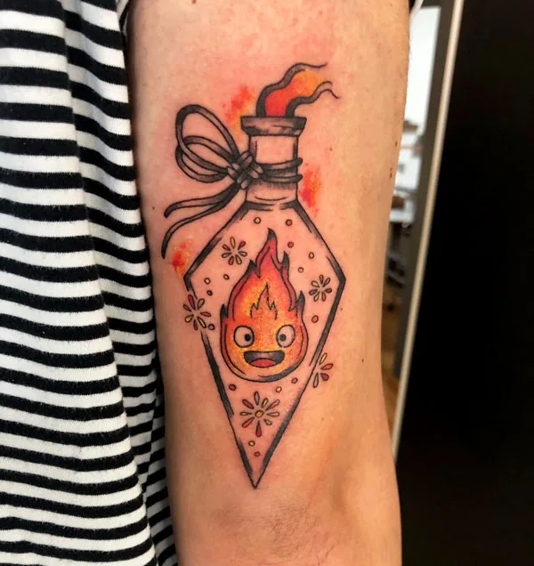 Howl's Moving Castle Tattoo 18