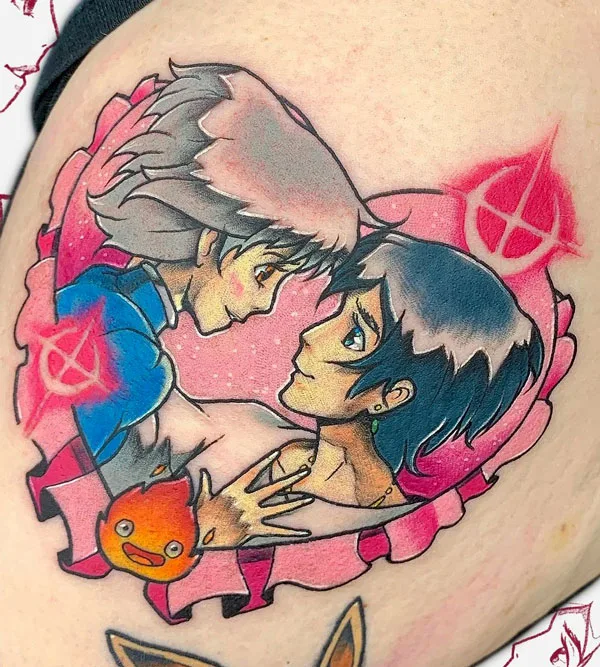 Howl's Moving Castle Tattoo 25