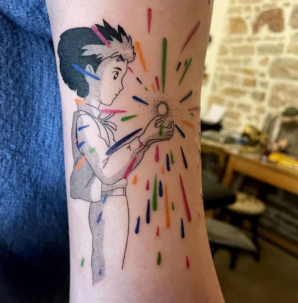 Howl's Moving Castle Tattoo 3