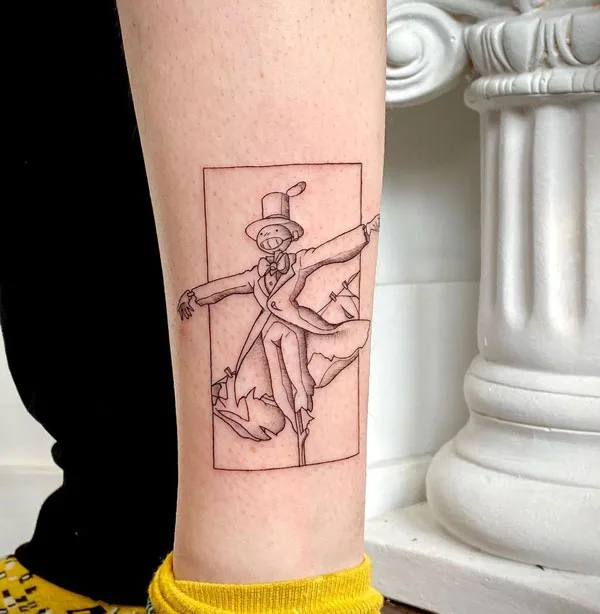 Howl's Moving Castle Tattoo 43